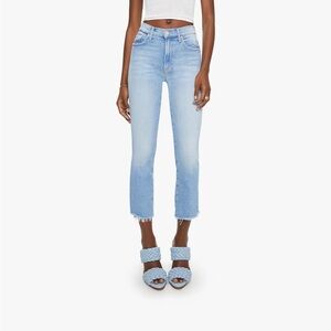 Mother Insider Crop Step Fray in Limited Edition